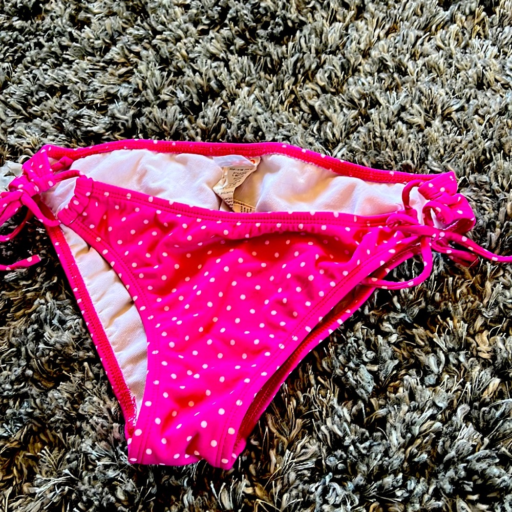 Polka dot bikini bottoms